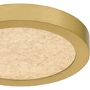 Outskirts OSTA1708BRG Flush Mount in Brushed Gold 4
