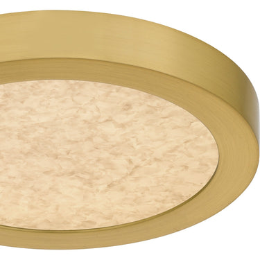 Outskirts OSTA1708BRG Flush Mount in Brushed Gold 4