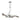 Pangea 6-Light Linear Pendant 8