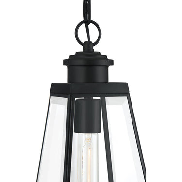 Paxton 1 Light Mini Pendant in Matte Black 4