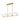 Penley 8 Light Island Light in Brushed Gold 2