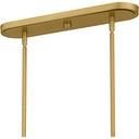 Penley 8 Light Island Light in Brushed Gold 5