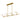 Penley 8 Light Island Light in Brushed Gold 8