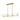 Penley 8 Light Island Light in Brushed Gold 1