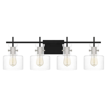 Pensbury 4 Light Bath Light in Matte Black 3