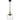 Piccolo 1 Light Mini Pendant in Matte Black 1