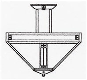 PIH-18 Arroyo Craftsman Prairie Large Semi-Flush Mount - Crescent Harbor