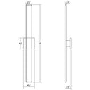 Planes 24" LED Double Sconce 6