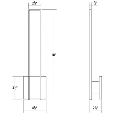 Planes LED Sconce 5