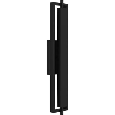 Pointsett Outdoor Wall Sconce in Matte Black 4