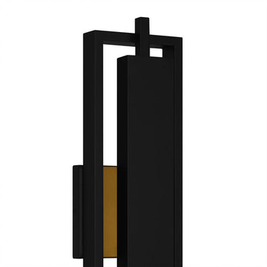 Pointsett PNT8406MBK Outdoor Wall Sconce in Matte Black 1
