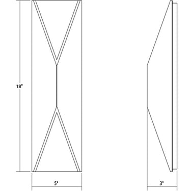Prisma LED Sconce 7