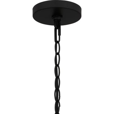 Priya 3 Light Pendant in Matte Black 3