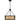 Priya 3 Light Pendant in Matte Black 5