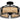 Priya 3 Light Semi-Flush Mount in Matte Black 3