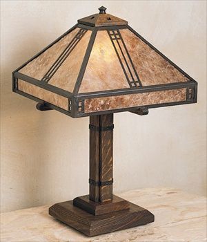 PTL-12 Arroyo Craftsman Prairie Buffet Lamp - Crescent Harbor
