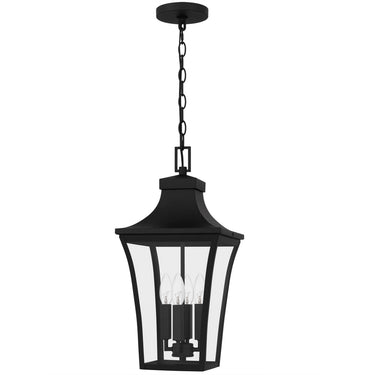 Quentin 4 Light Outdoor Pendant in Earth Black 3