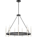 Quoizel ATH5009K Anthem 9 Light Chandelier in Mystic Black - Crescent Harbor