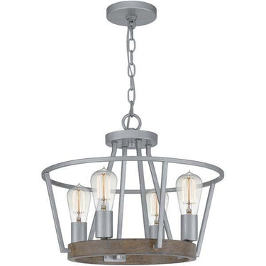 Quoizel BRT2817 Brockton 4 Light Pendant - Crescent Harbor