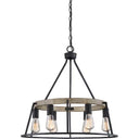 Quoizel BRT5006 Brockton 6 Light Chandelier - Crescent Harbor