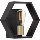 Quoizel BSK8701EK Bismarck 1 Light Wall Sconce in Earth Black - Crescent Harbor