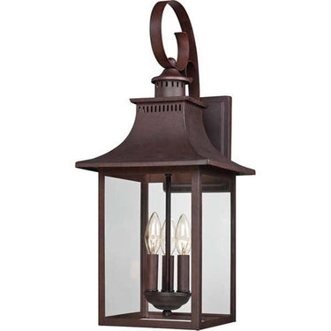 Quoizel CCR8410 Chancellor 3 Light Outdoor Lantern - Crescent Harbor