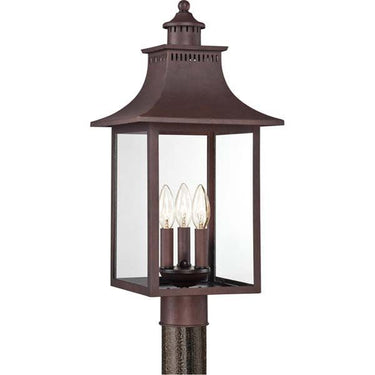 Quoizel CCR9010 Chancellor 3 Light Outdoor Lantern - Crescent Harbor
