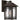 Quoizel CPT8408PN Cedar Point 1 Light Outdoor Lantern in Palladian Bronze - Crescent Harbor