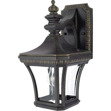 Quoizel DE8958IB Devon 1 Light Outdoor Lantern in Imperial Bronze - Crescent Harbor