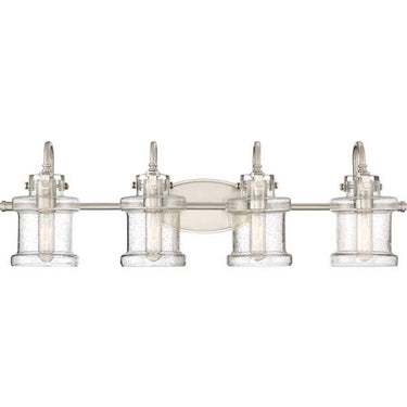 Quoizel DNY8604 Danbury 4 Light Bath Light - Crescent Harbor