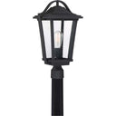 Quoizel DRS9011EK Darius 1 Light Outdoor Lantern in Earth Black - Crescent Harbor