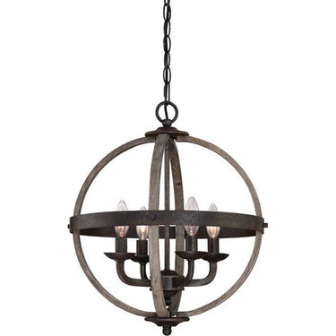Quoizel FSN5204 Fusion 4 Light Pendant - Crescent Harbor