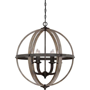 Quoizel FSN5206 Fusion 6 Light Pendant - Crescent Harbor