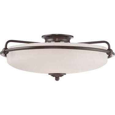 Quoizel GF1621 Griffin 4 Light Flush Mount - Crescent Harbor