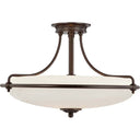 Quoizel GF1721 Griffin 4 Light Semi-Flush Mount - Crescent Harbor