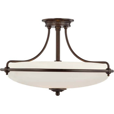 Quoizel GF1721 Griffin 4 Light Semi-Flush Mount - Crescent Harbor