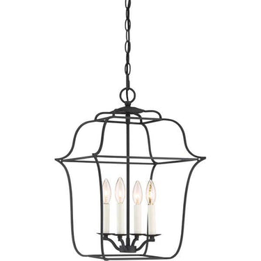 Quoizel GLY5204 Gallery 4 Light Pendant - Crescent Harbor