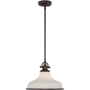 Quoizel GRT2814 Grant 1 Light Pendant - Crescent Harbor