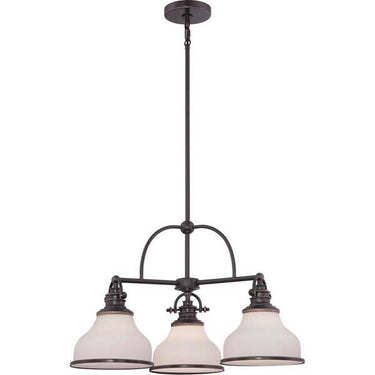 Quoizel GRT5103 Grant 3 Light Chandelier - Crescent Harbor