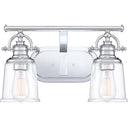 Quoizel GRT8602 Grant 2 Light Bath Light - Crescent Harbor