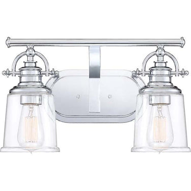 Quoizel GRT8602 Grant 2 Light Bath Light - Crescent Harbor