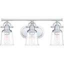 Quoizel GRT8603 Grant 3 Light Bath Light - Crescent Harbor