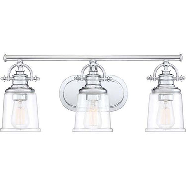Quoizel GRT8603 Grant 3 Light Bath Light - Crescent Harbor