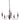 Quoizel HK5005TC Holbrook 5 Light Chandelier in Tuscan Brown - Crescent Harbor