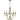 Quoizel JOU5025 Joules 5 Light Chandelier - Crescent Harbor