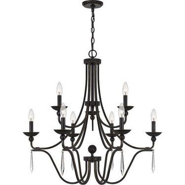 Quoizel JOU5032 Joules 9 Light Chandelier - Crescent Harbor