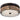 Quoizel MCLG1616RC Laguna 3 Light Flush Mount in Renaissance Copper - Crescent Harbor