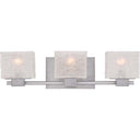 Quoizel MLD8603BN Melody 3 Light Bath Light in Brushed Nickel - Crescent Harbor