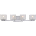 Quoizel MLD8604BN Melody 4 Light Bath Light in Brushed Nickel - Crescent Harbor