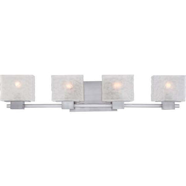 Quoizel MLD8604BN Melody 4 Light Bath Light in Brushed Nickel - Crescent Harbor
